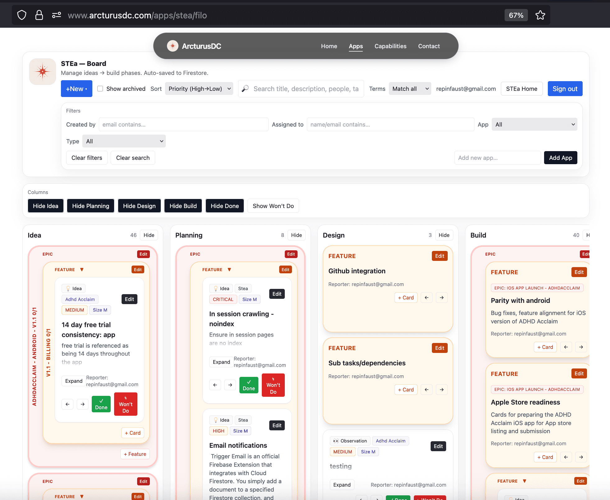 Filo - Board & Delivery