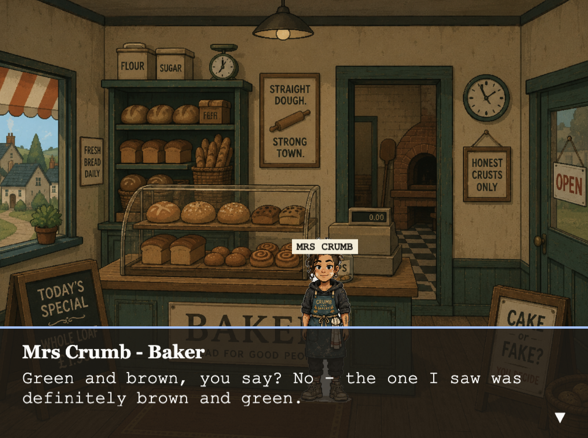 Mrs Crumb's bakery
